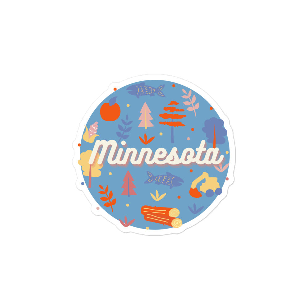 Minnesota State stickers