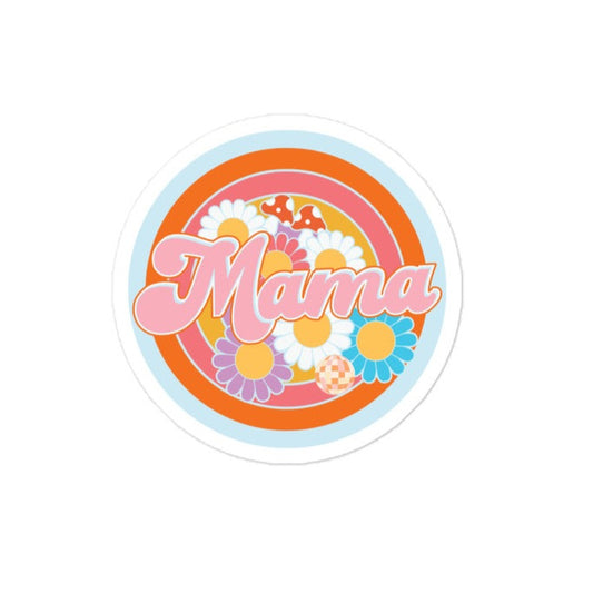 Mama Retro Sticker