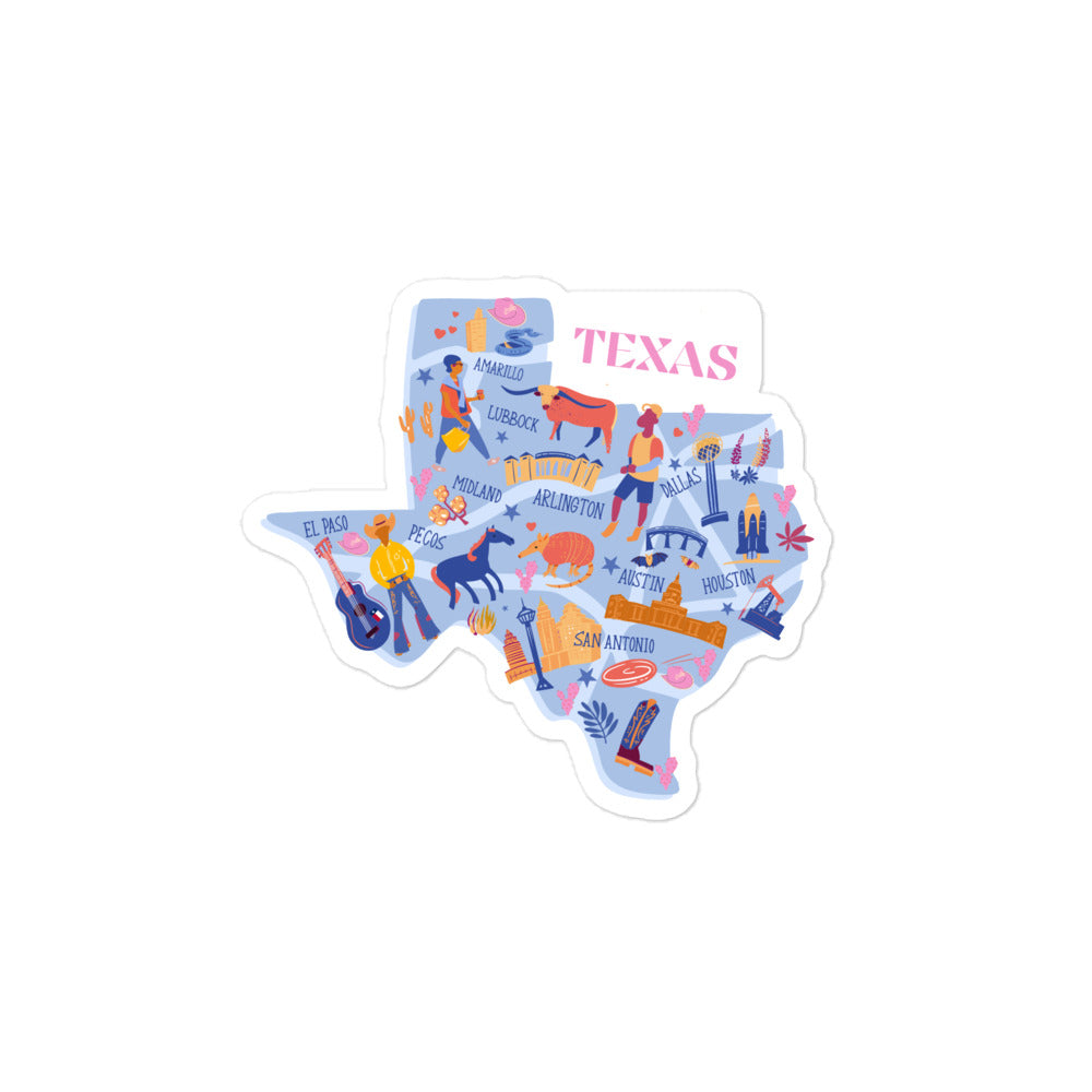 Texas Sticker