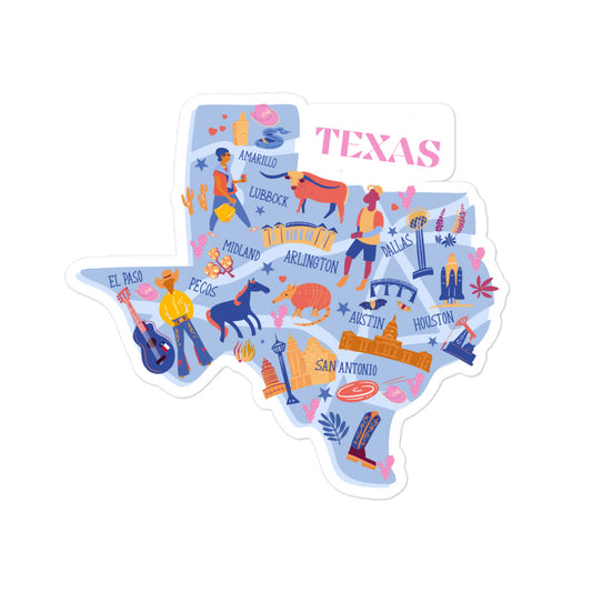 Texas Sticker