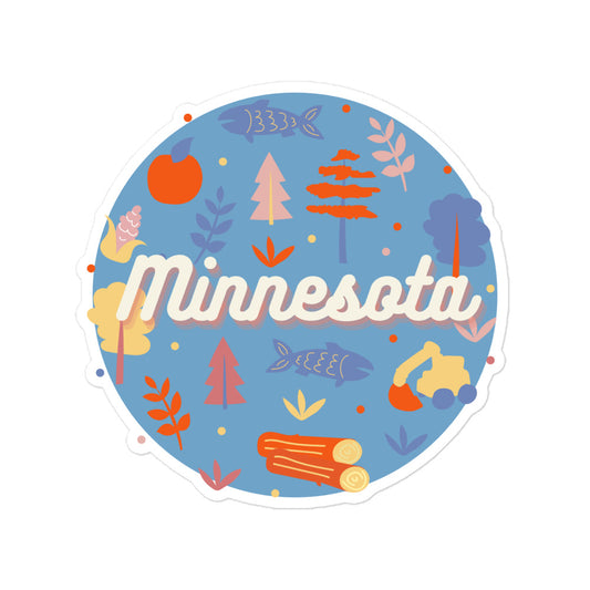 Minnesota State stickers